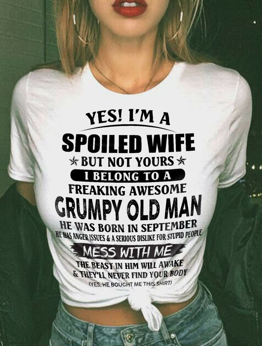 Grumpy Old Man September – Perfect gift for your wife – NGHL09 (SKU08-63-09)