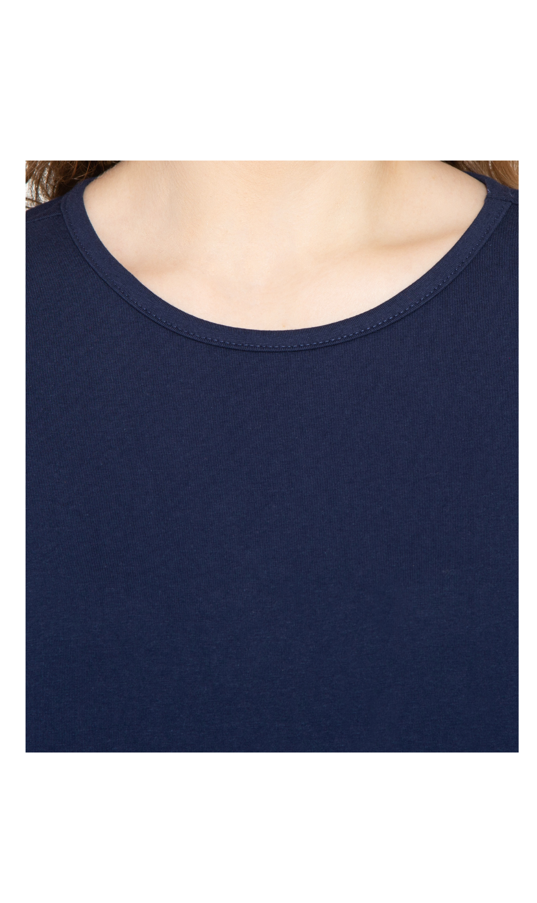 Women's 3/4 Sleeve Crew Neck Top — Comfortable Jersey Knit