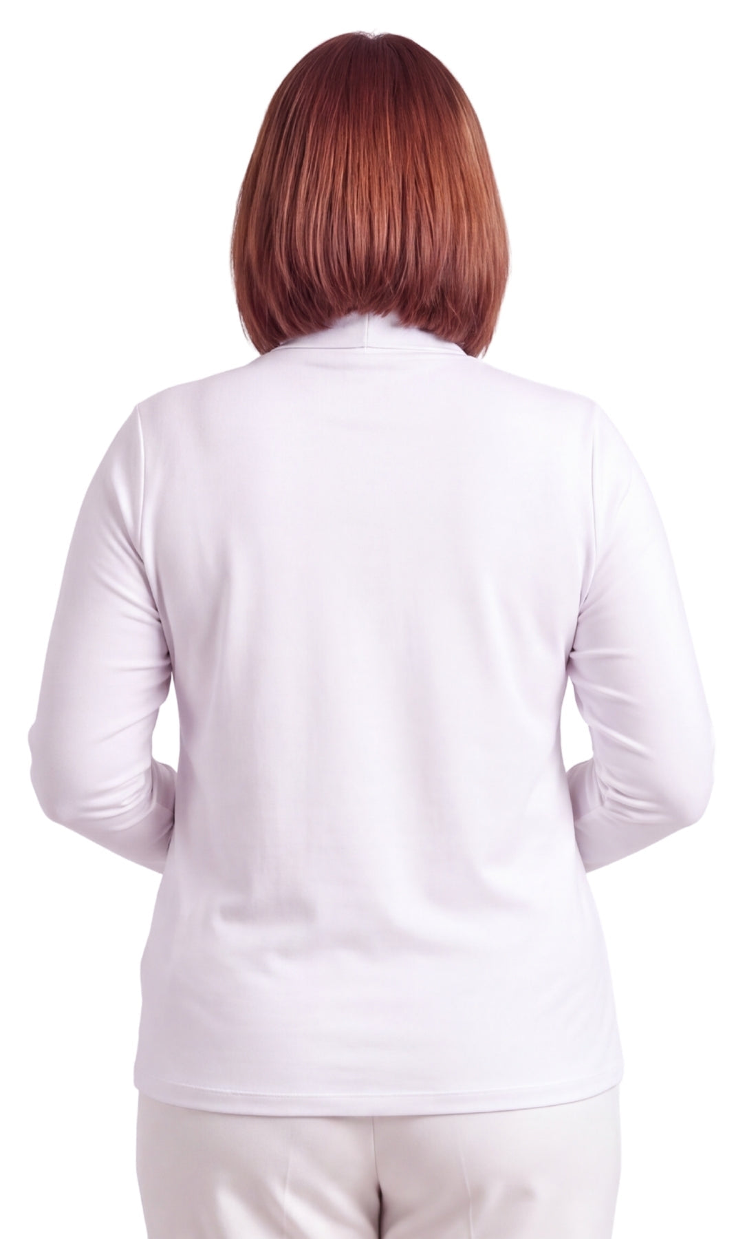 Women's Long Sleeve Relaxed Fit Turtleneck Top