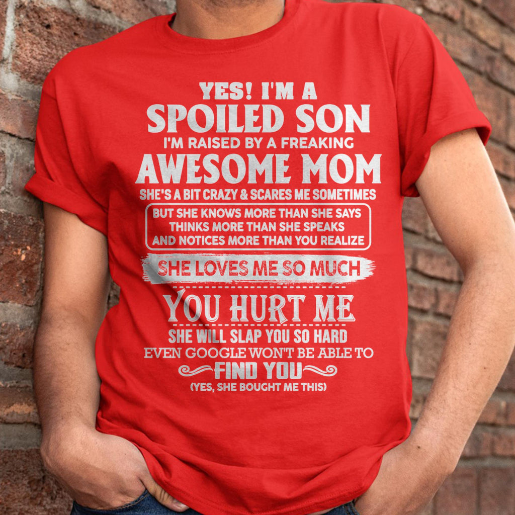 Awesome Mom - Perfect Gift For Your Spoiled Son From Mom - NGHL00 (SKU05-47-00)