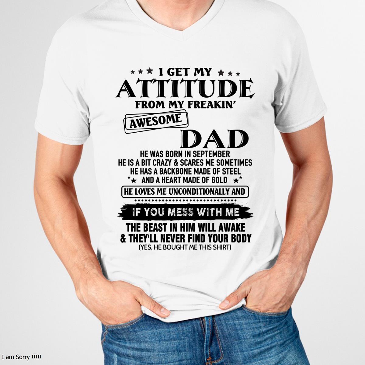 September - Gift For Son and Daughter From Dad - NGHL09 - (SKU-TDADC-09)