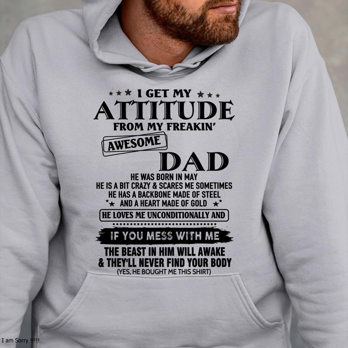 May - Gift For Son and Daughter From Dad - NGHL05 - (SKU-TDADC-05)