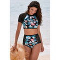 Plus Size Tummy Coverage One-Piece Swimsuit