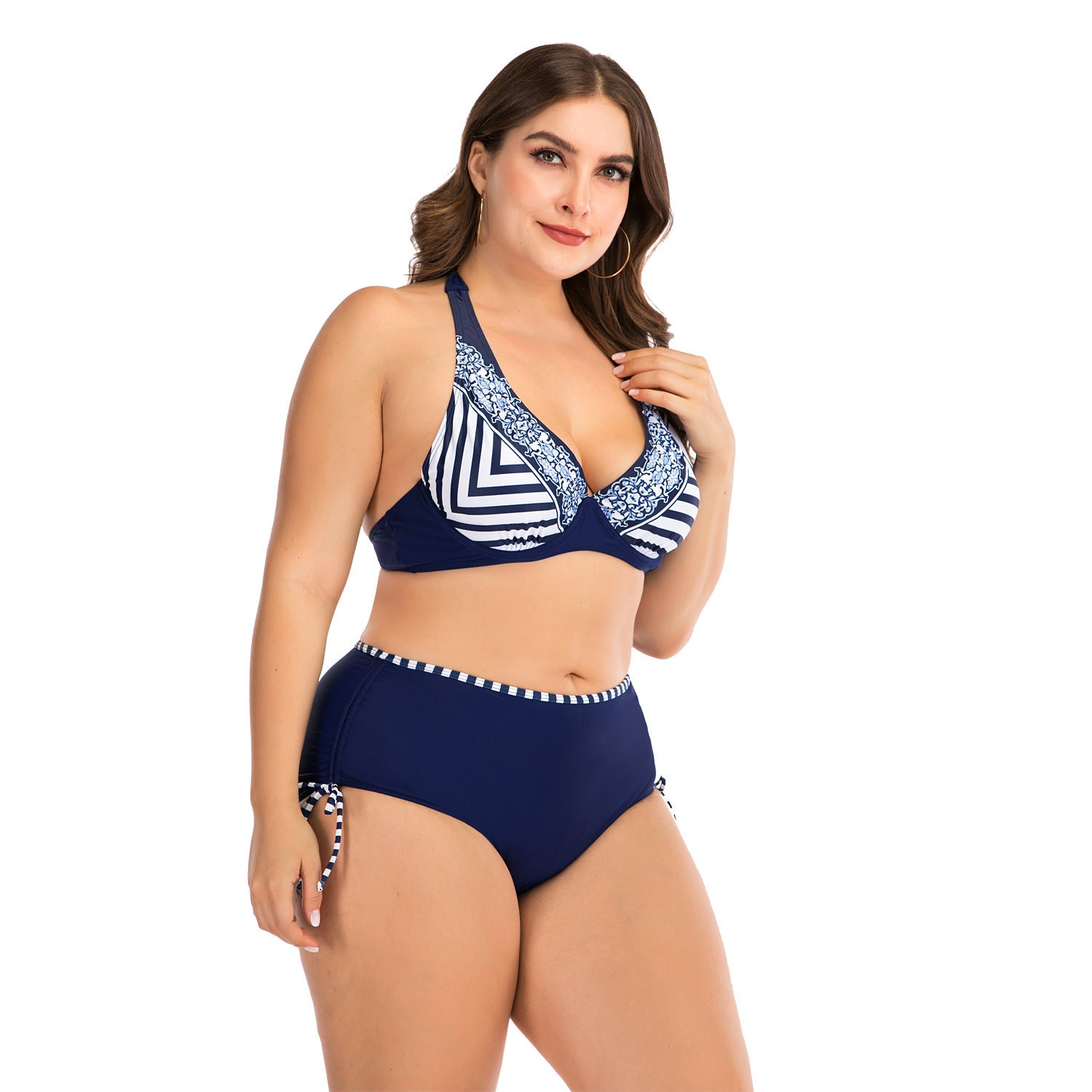 Plus Size Bikini Swimsuit Set