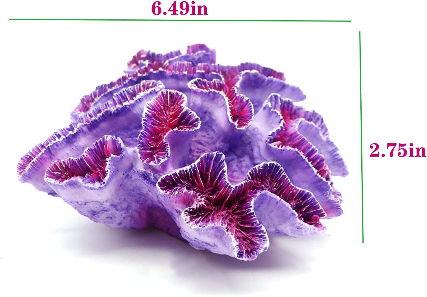 Aquarium Coral Decor Artificial Fish Tank Ornament Colorful Resin