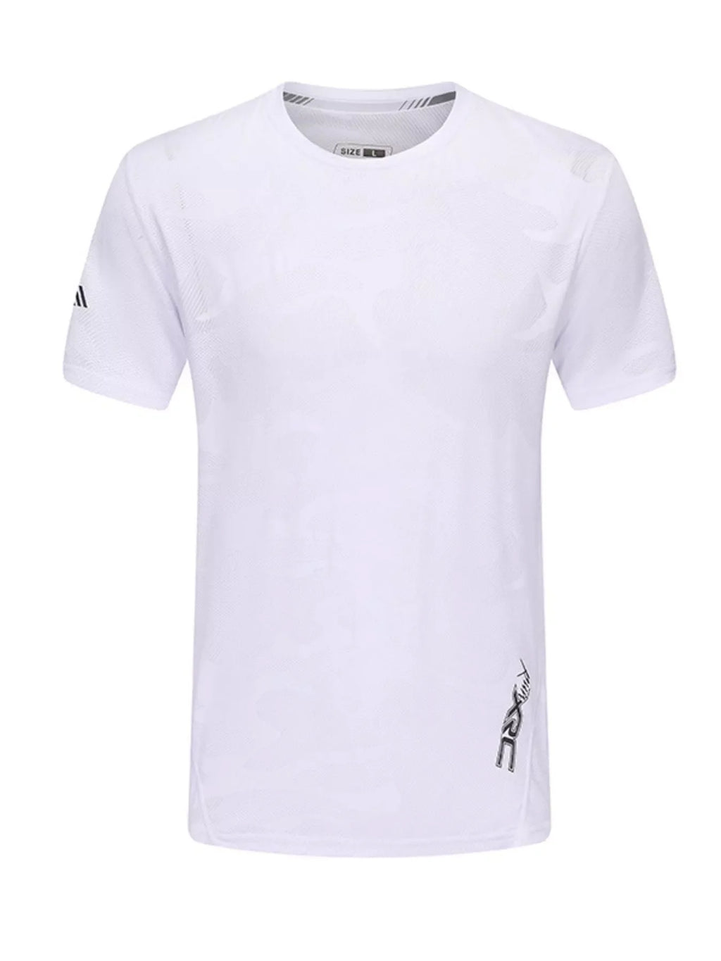 Men's Round Neck Short Sleeve Active T-Shirt