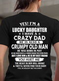 May - Awesome Grumpy Old Dad - Special gift for your daughter From Dad - NGHL05 (SKU10-50-05)