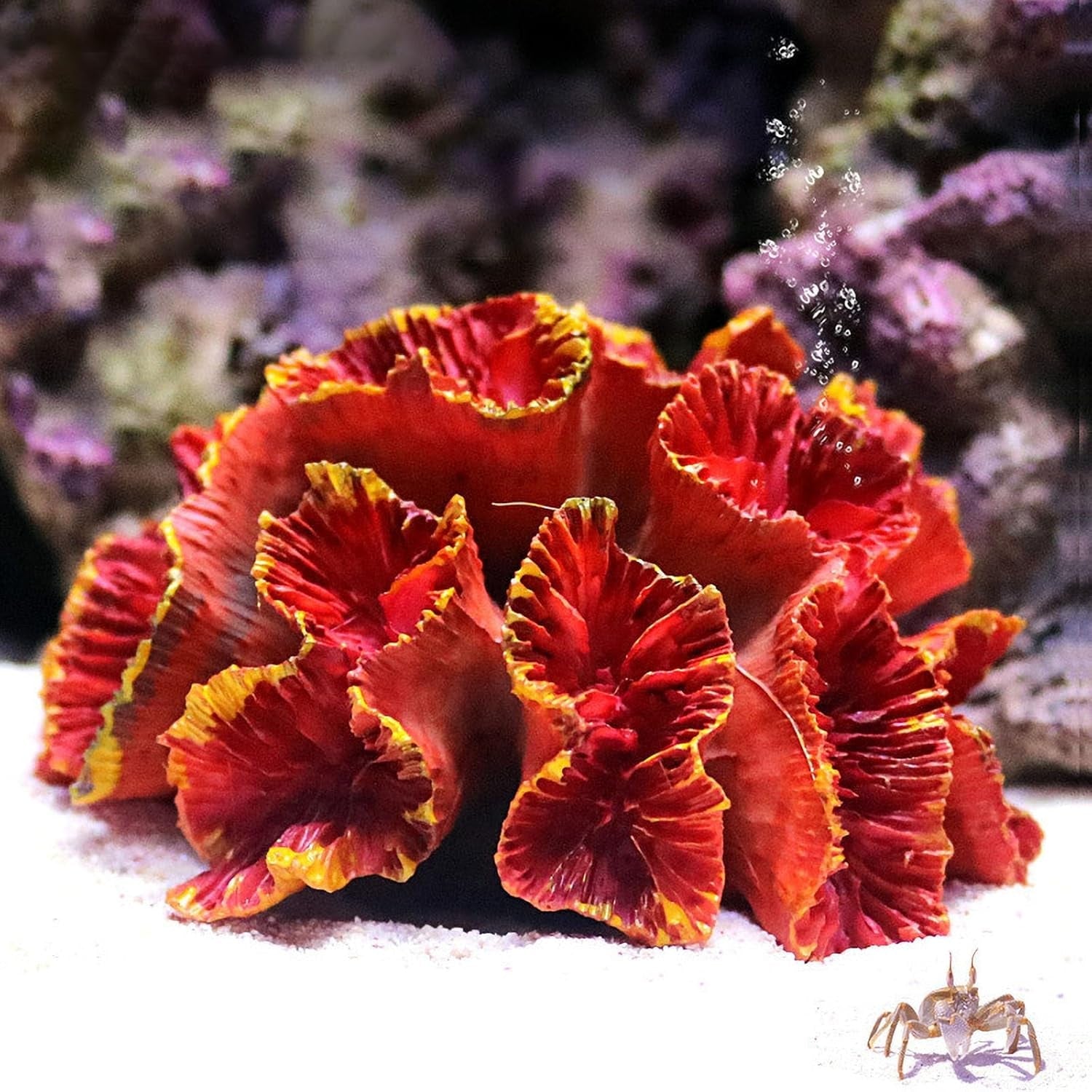 Aquarium Coral Decor Artificial Fish Tank Ornament Colorful Resin