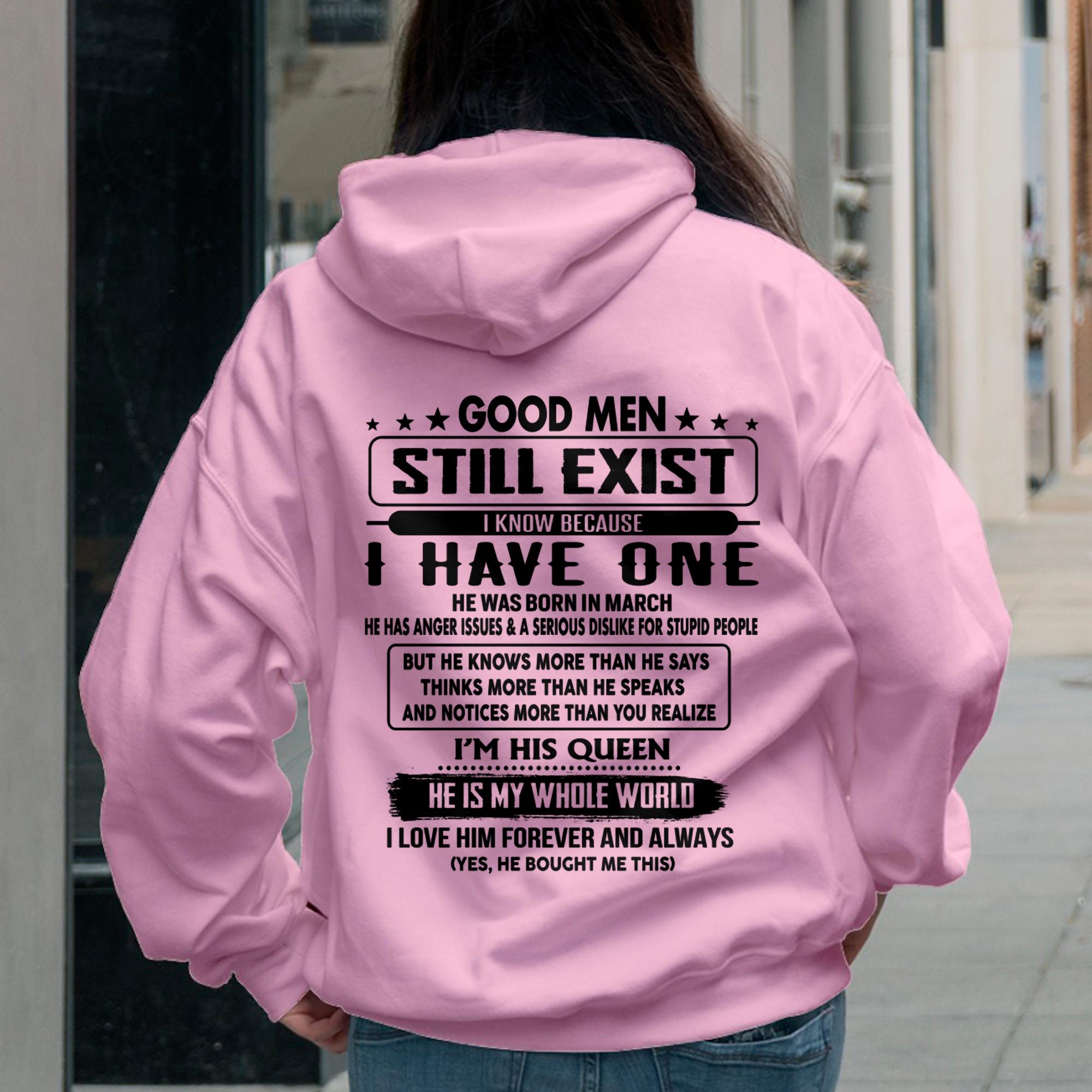 March - Good men Still Exist - gift for your girlfriend, wife from Husband - NGHL03 (SKU-GMSAU-03)