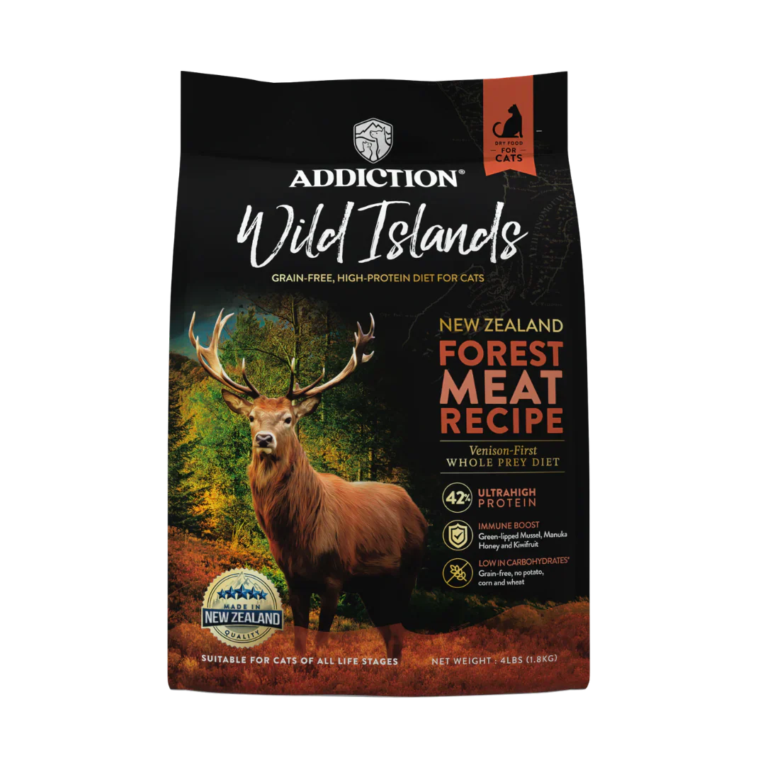 Wild Islands Forest Meat Receta Premium de Venado Alimento Seco para Gatos