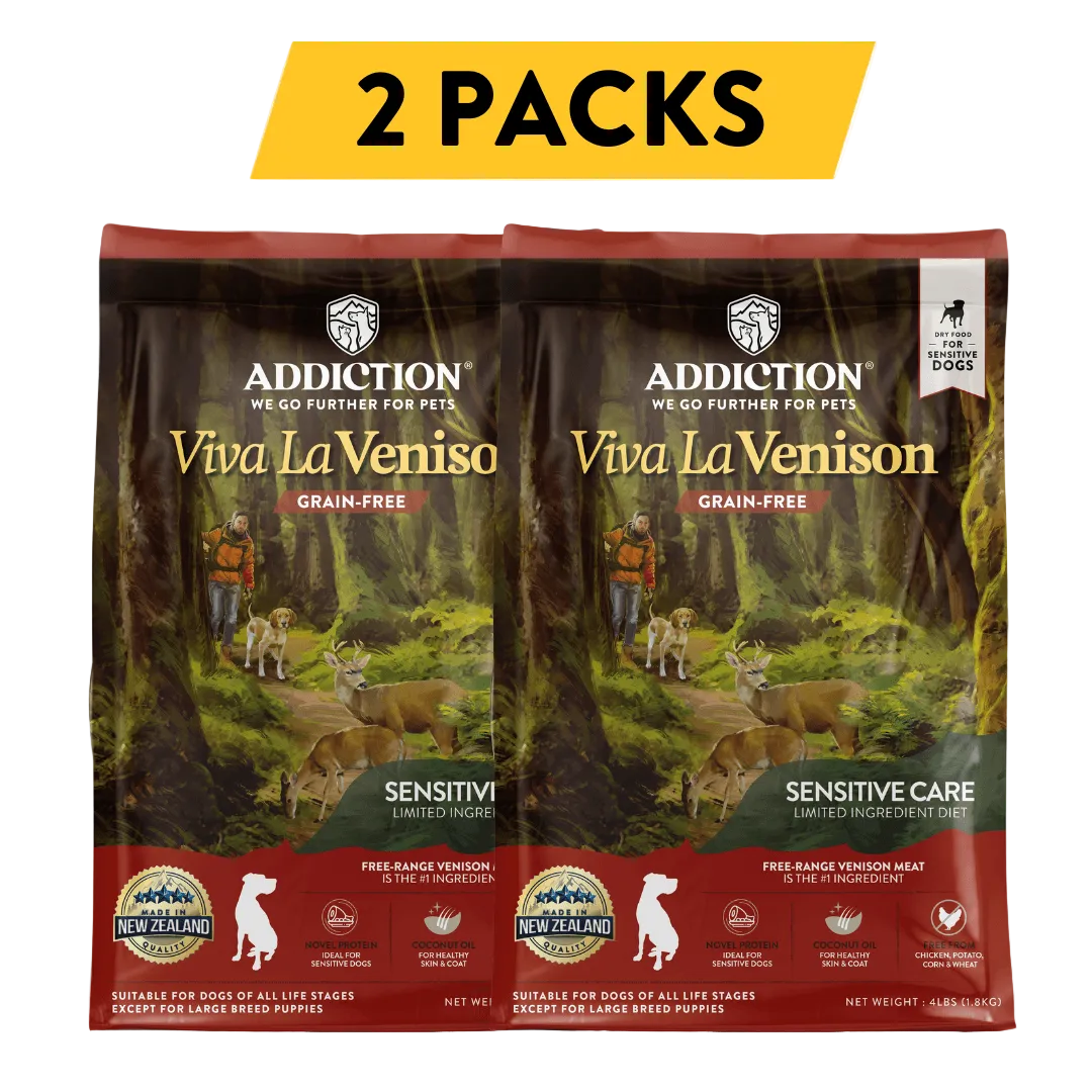 Viva La Venison Alimento Seco para Perros