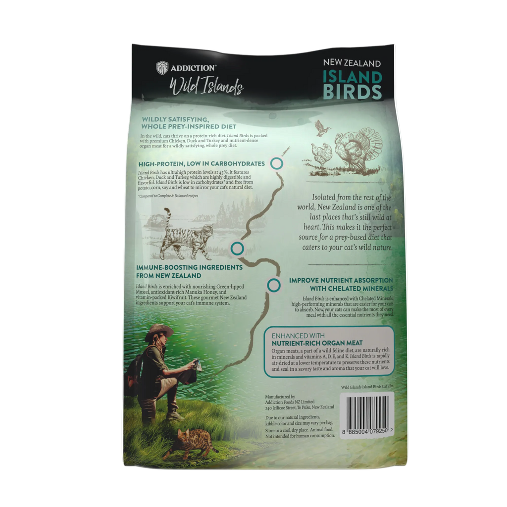 Wild Islands Island Bird Premium Duck Turkey & Chicken Dry Cat Food