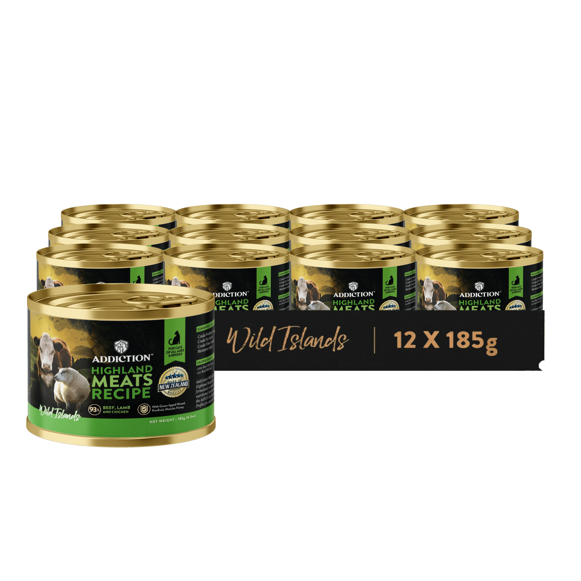Wild Islands Highland Meats Premium Lamb & Beef Grain-Free Canned Cat Food