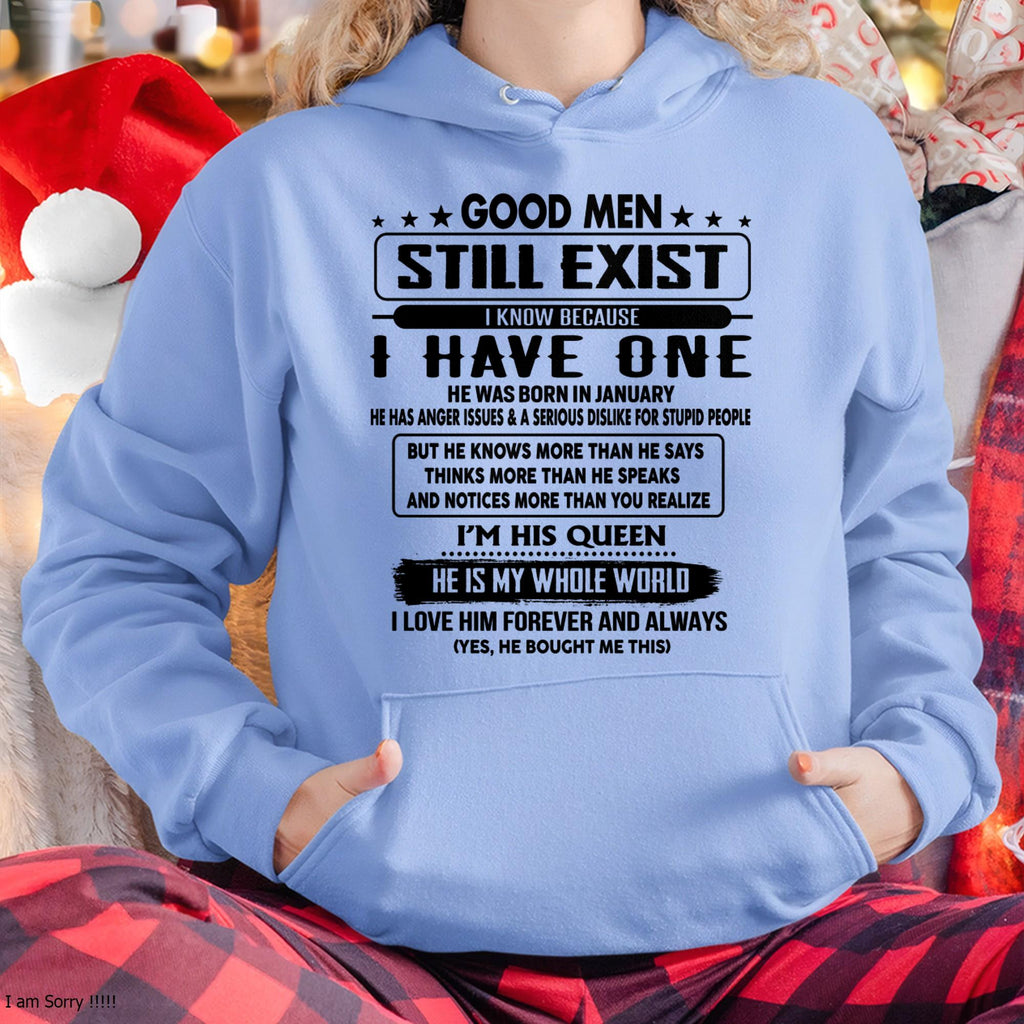 January - Good men Still Exist - gift for your girlfriend, wife from Husband - NGHL01 (SKU-GM-01)