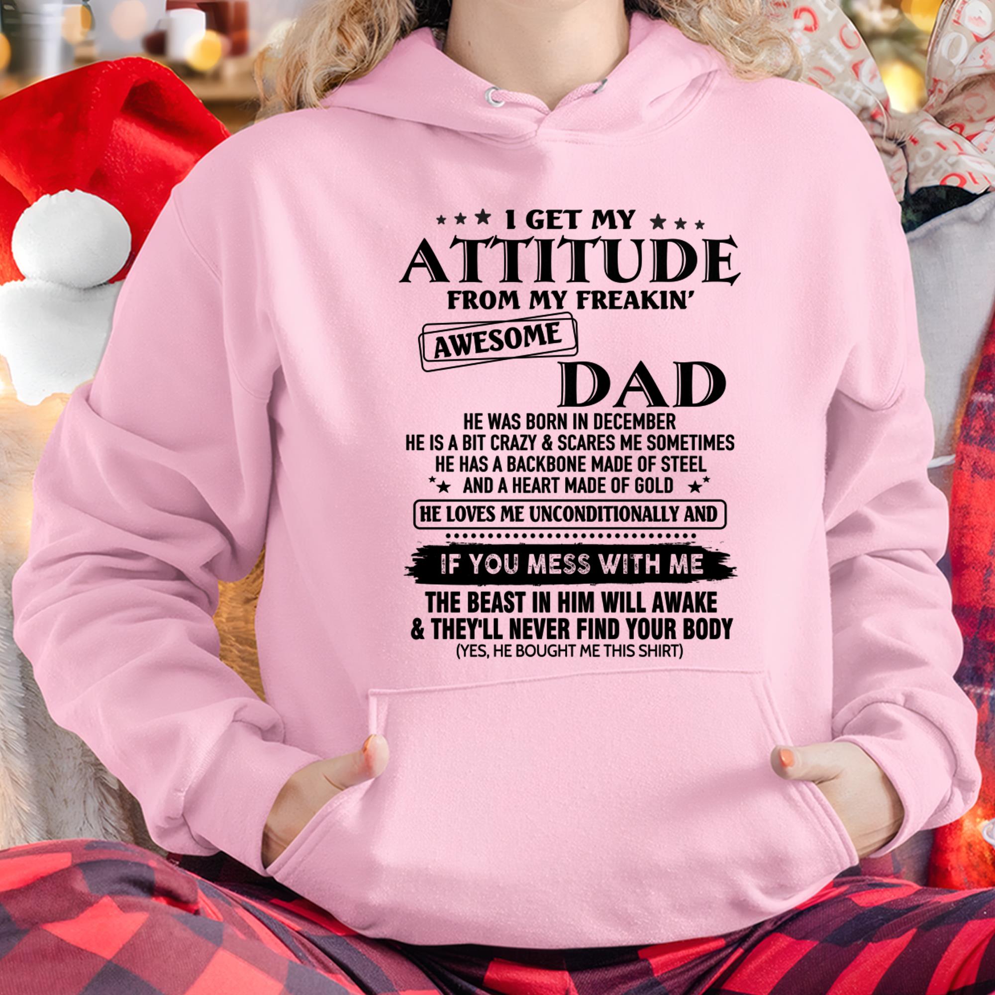 December - Gift For Son and Daughter From Dad - NGHL12 - (SKU-TDADC-12)