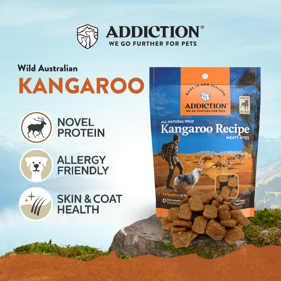 Addiction Meaty Bites Dog Treats Variety Bundle