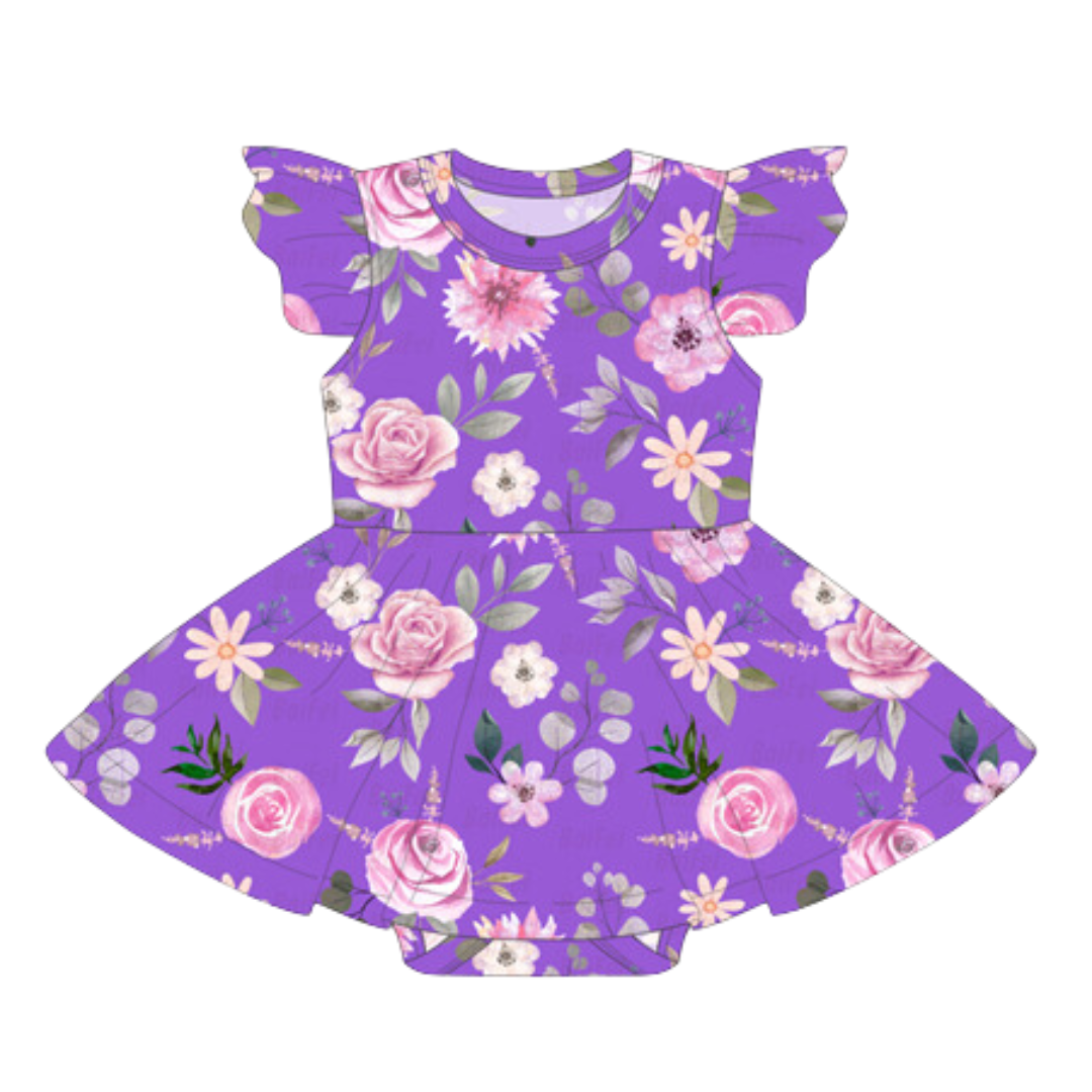 Ruffle Dress Short Sleeve