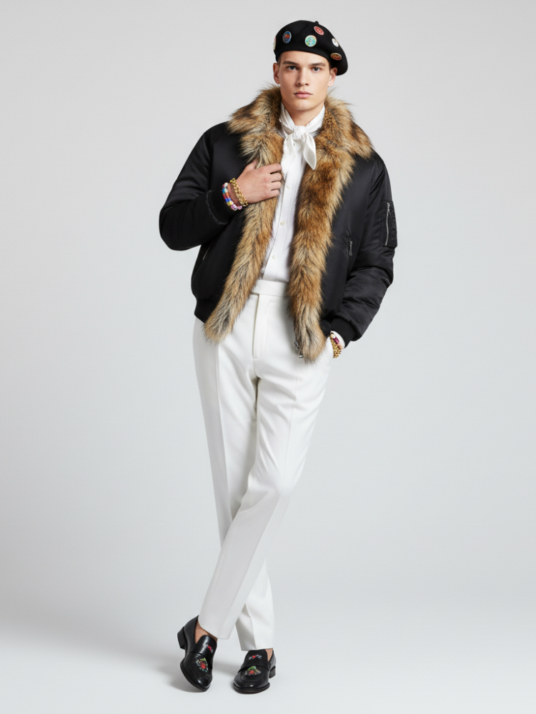 Men's Bomber Jacket CHELSEA COUTURE BYMANYC ® New York-2