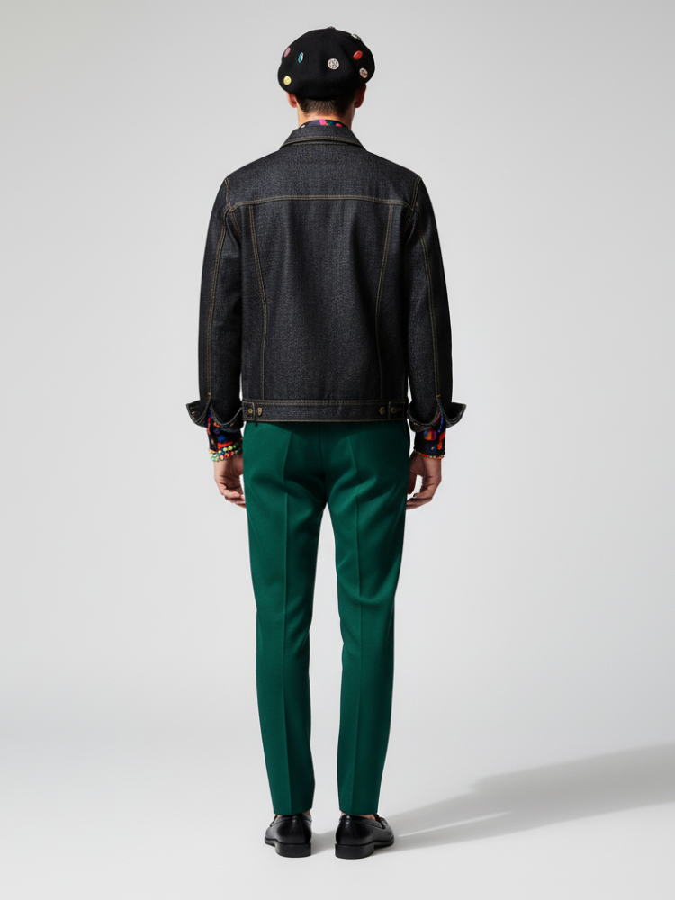 Men's Denim Jacket TRIBECA COUTURE BYMANYC ® New York-2