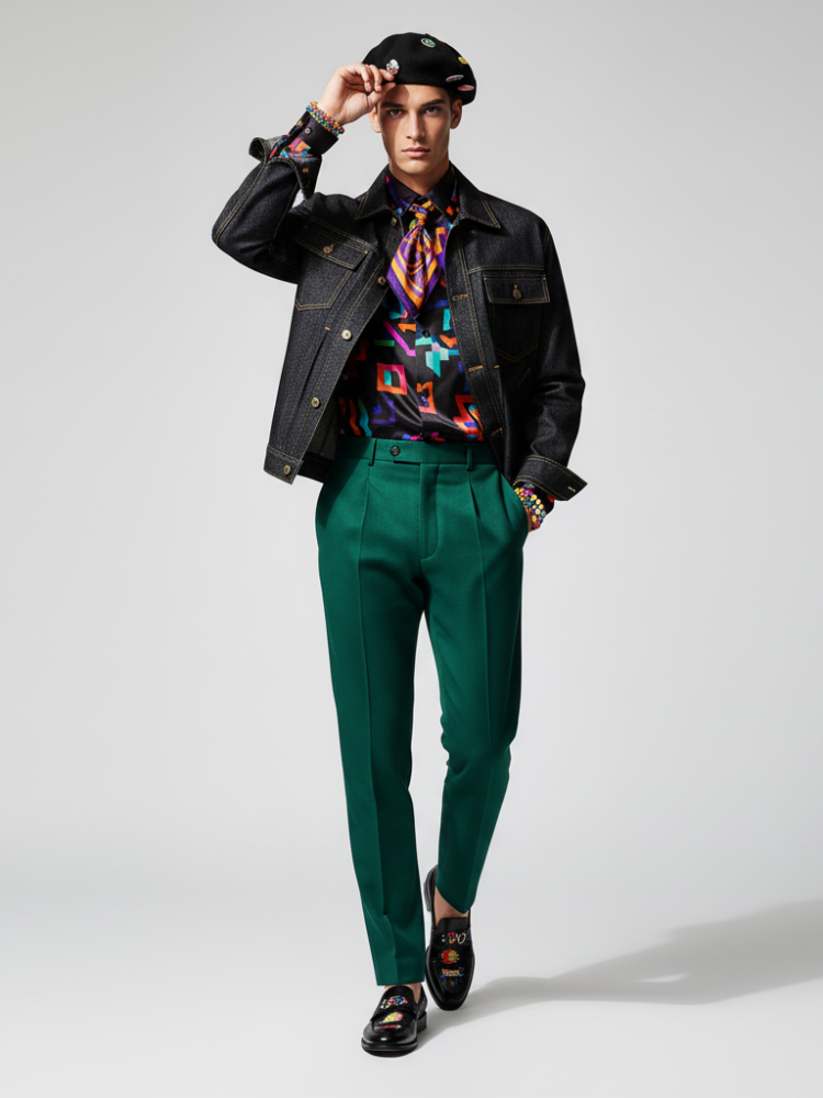Men's Denim Jacket TRIBECA COUTURE BYMANYC ® New York-0