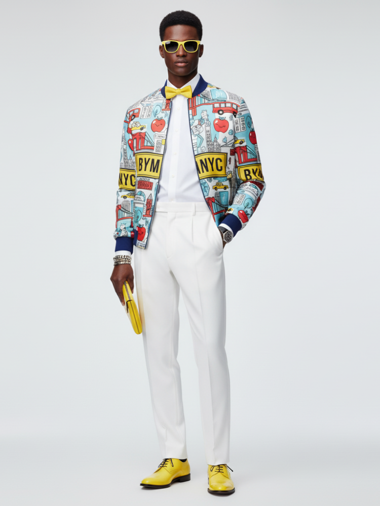 Men's GREENWICH Bomber Jacket BYMANYC ® New York-2