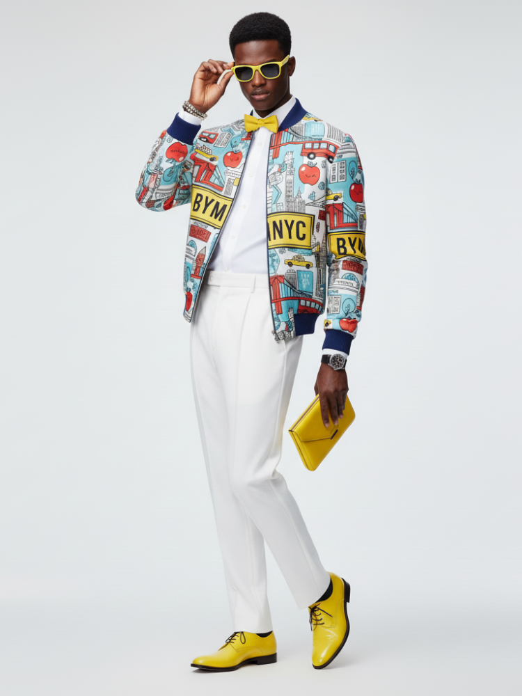 Men's GREENWICH Bomber Jacket BYMANYC ® New York-0