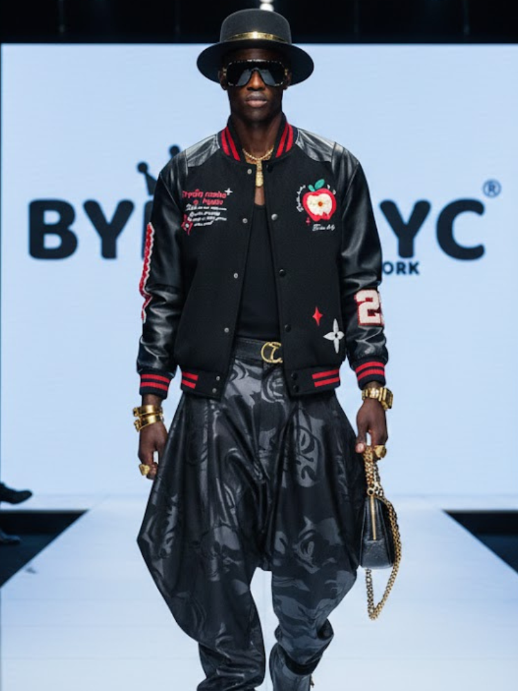 Men's Jacket VEGAN MANHATTAN NYFW Colecction BYMANYC ® New York-0