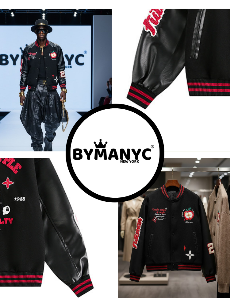 Men's Jacket VEGAN MANHATTAN NYFW Colecction BYMANYC ® New York-2