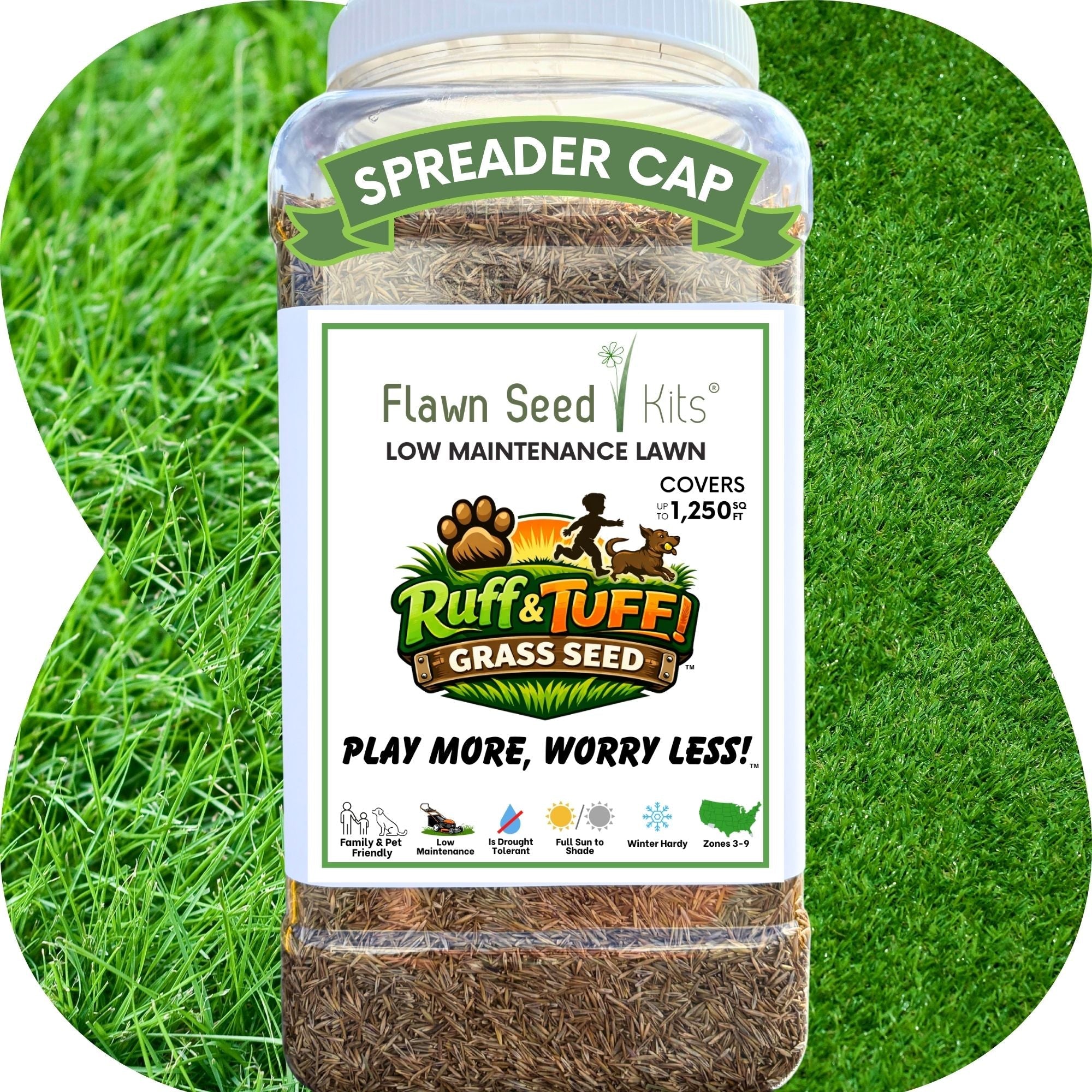 RUFF and TUFF! Grass Seed