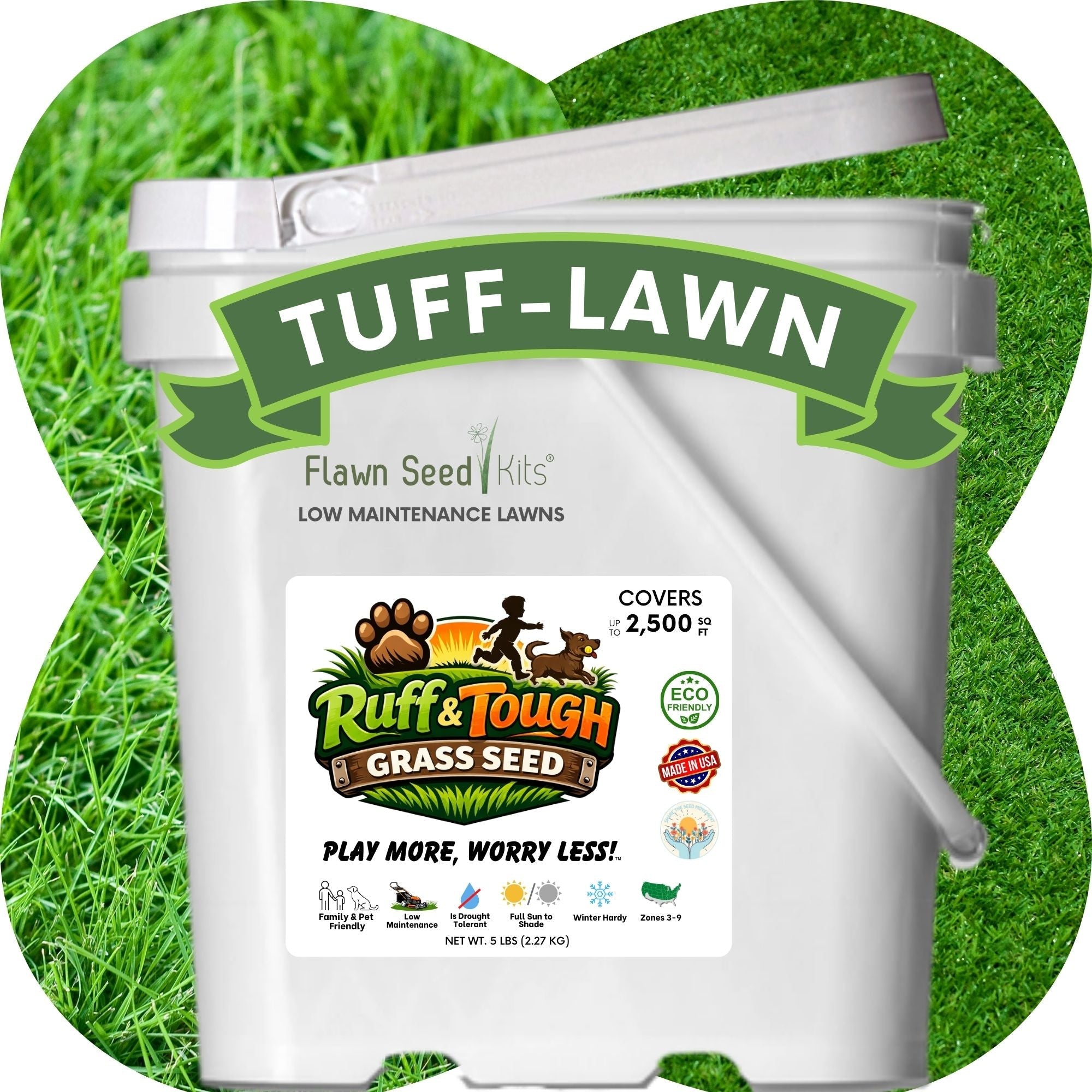 RUFF and TUFF! Grass Seed