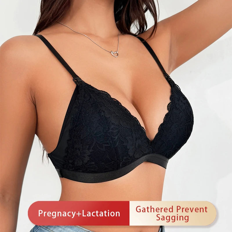 High Quality S-XL Nursing Bra for Women Maternity Push up No Steel