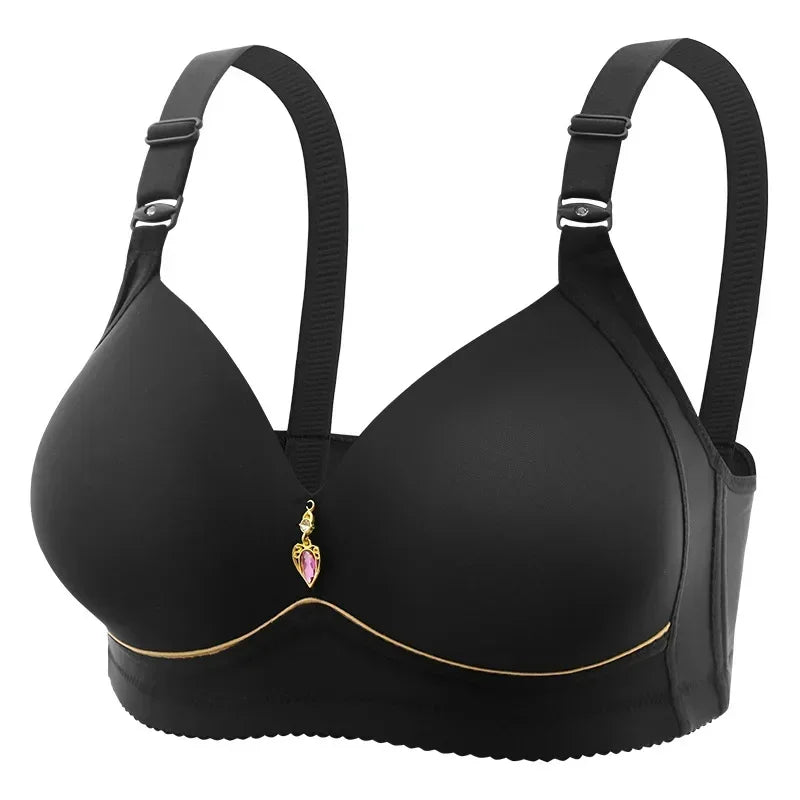 Mom Brassiere Without Steel Ring Breathable Gathered Ladies Underwear