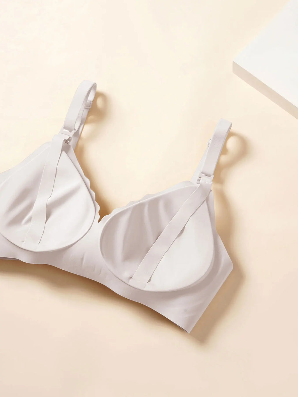 New Front Open Nursing Bra Maternity Jelly Gel Laser Cutting Seamless