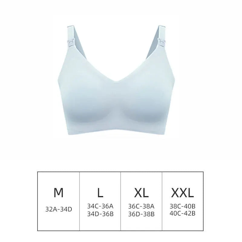 Ultra Thin Laser Cutting Ladies Feeding Bra Seamless Removable Padded