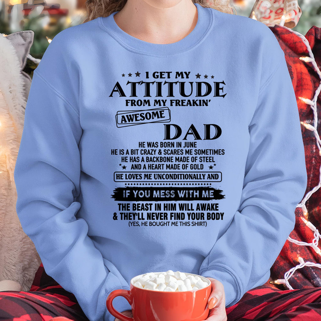 June - Gift For Son and Daughter From Dad - NGHL06 - (SKU-TDADC-06)