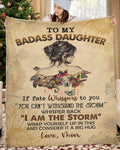 Special Gift For Your Daughter Blanket - From Mom