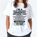 July - I'm Lucky Daughter - Gift for Daughter from Dad - NGHL07 (SKU-TLUCKYDD-07)