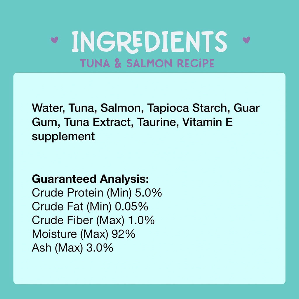 Tuna & Salmon Cat Treats, Pack of 4