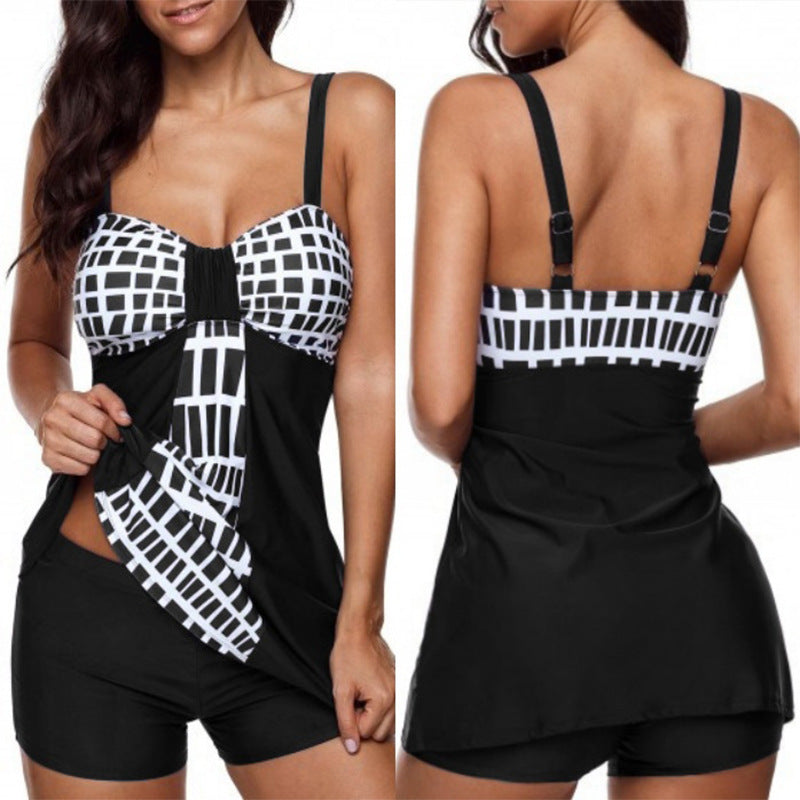 Plus Size One-Piece Swimsuit