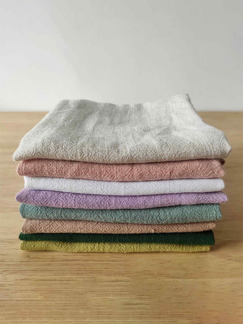 Cotton Linen Napkins Solid Color Placemats Tea Towels