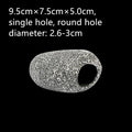 Cichlid Tin Aquarium Stone Decorations: Small, Medium, Large, And Extra-Large Sizes For Ponds, Shrimp Farms, And More