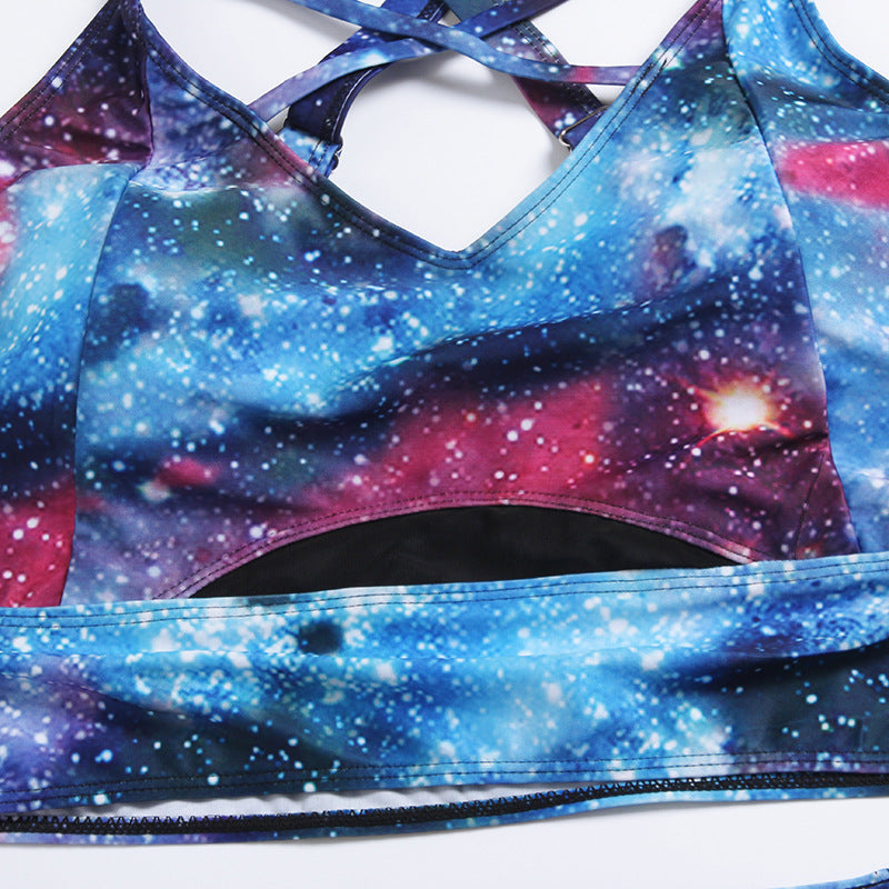 Plus Size Printed Bikini Swimsuit