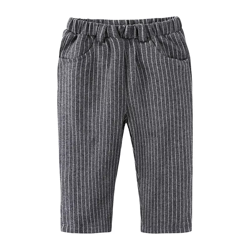 Children's Striped Vest and Pants Suit Set