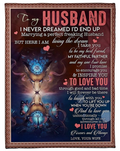 Special Gift For Your Husband Blanket - From Wife FULL