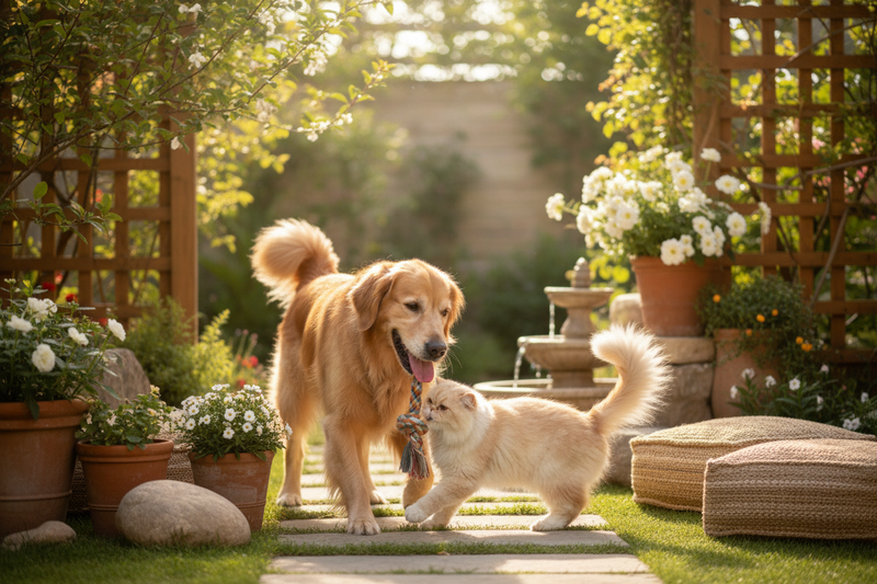 Pet Paradise - Dog & Cat Together