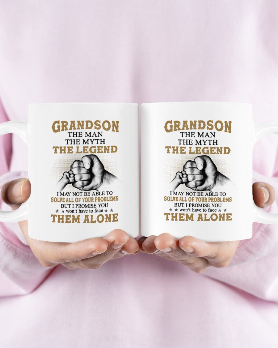TO GRANDSON MUG 03 - GIFT FROM GRANDMA - NTTD00