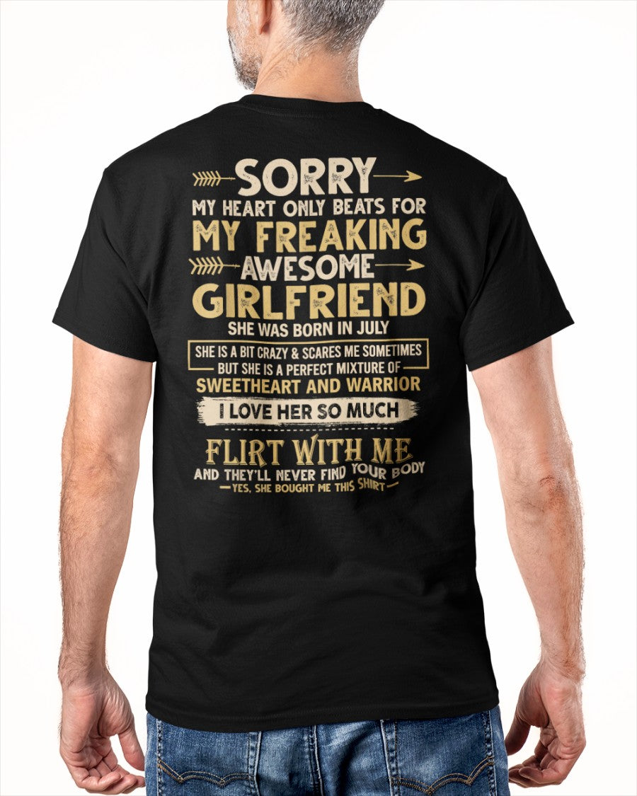 July - Awesome Girl - Perfect Gift For Your Boyfriend, Husband (SKU05-103-07)