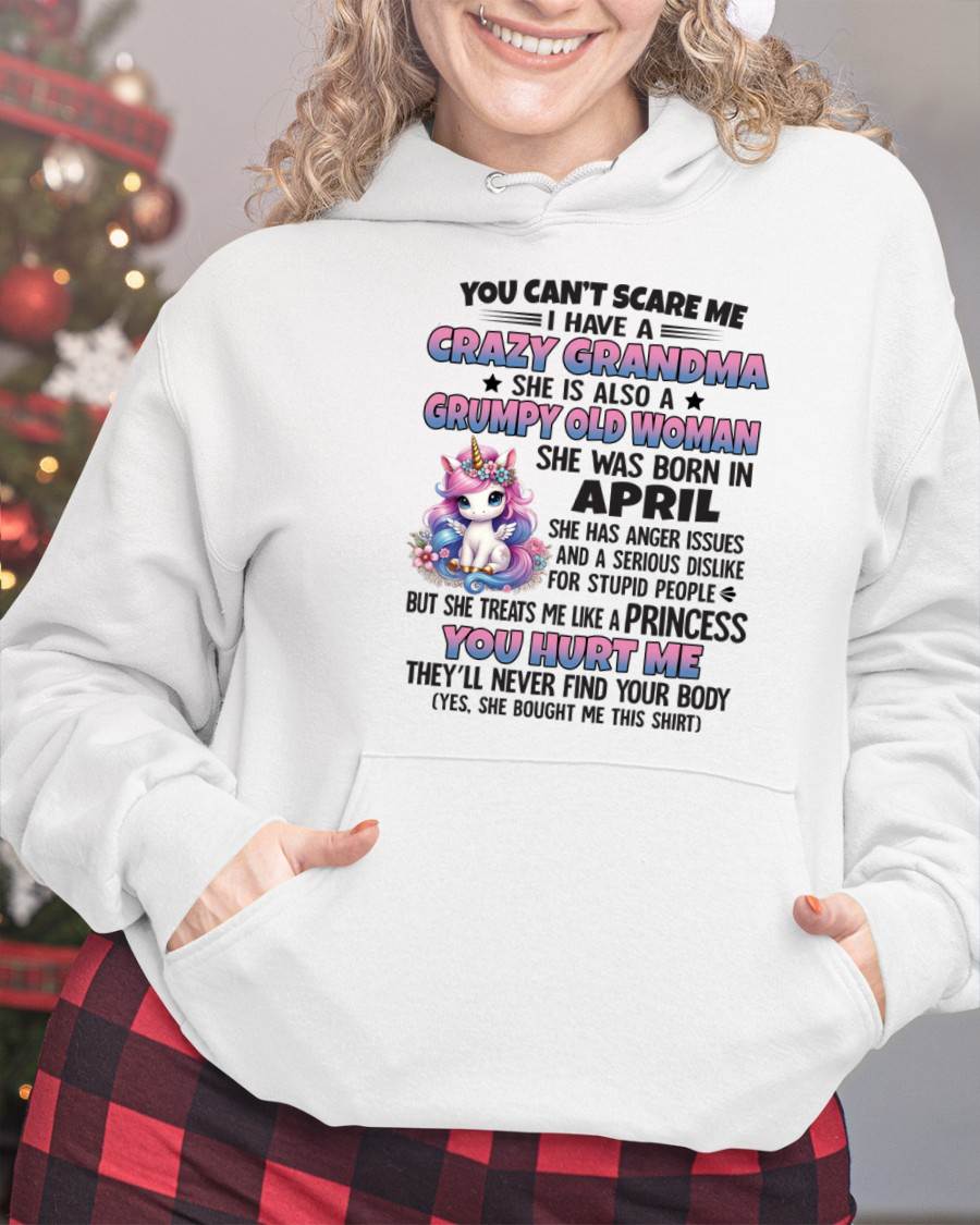 APRIL - YOU CAN'T SCARE ME - GIFT FROM GRANDMA - NGHL04 (SKU09-106-04)