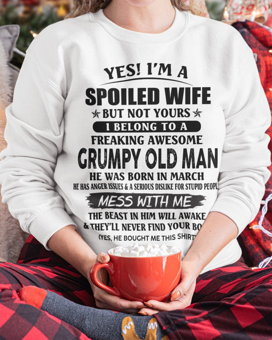 Grumpy Old Man January – Perfect gift for your wife From Husband – NGHL03 (SKU08-63-03)