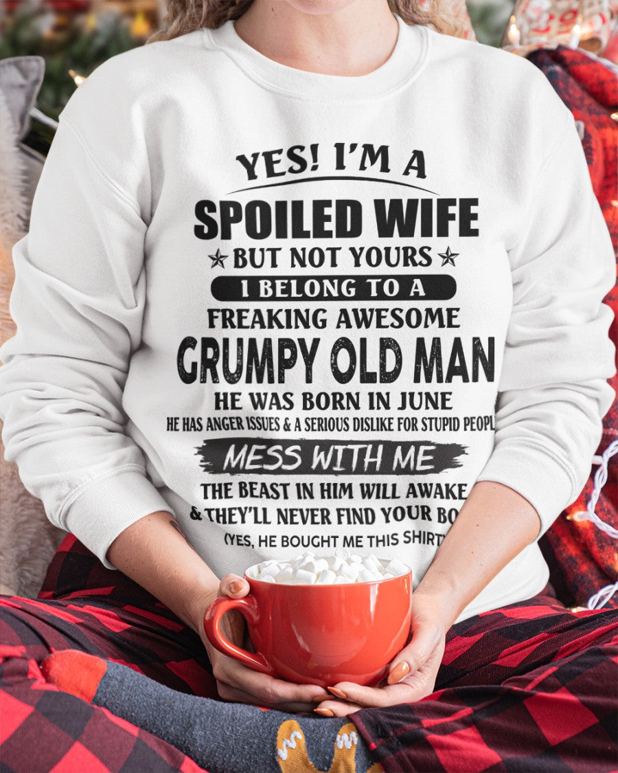 Grumpy Old Man June – Perfect gift for wife From Husband – NGHL06 (SKU08-63-06)